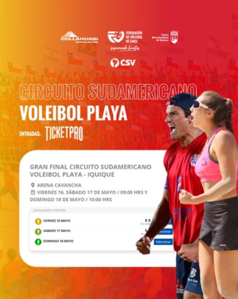 Imagen: Federación de Voleibol de Chile