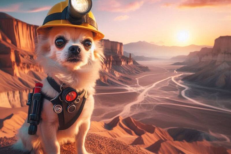 Así se ve una de las ciudades imaginadas por la IA.