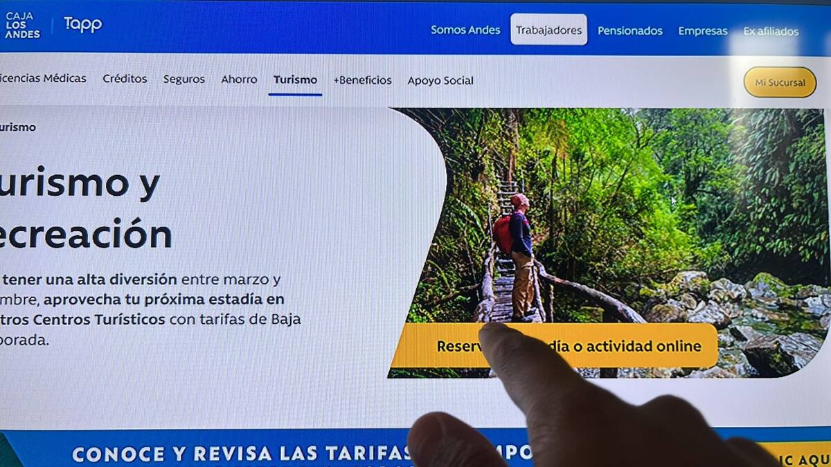 Así luce la sección de Turismo de la CLA.