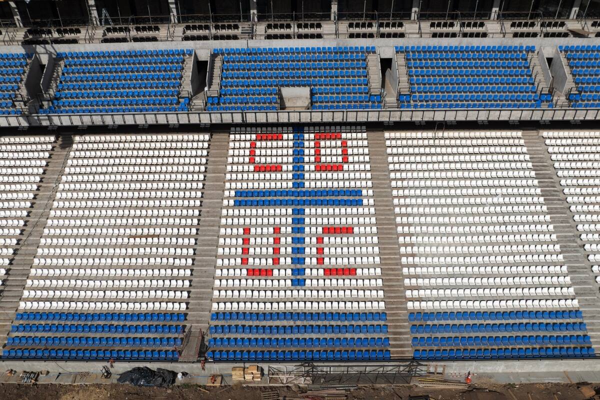 . El nuevo estadio de la Universidad Católica. Foto: Agencia Aton.