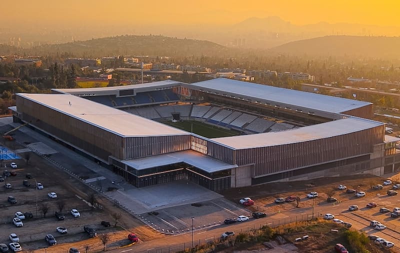 . El estadio de la Universidad Católica. Foto: @Cruzados.