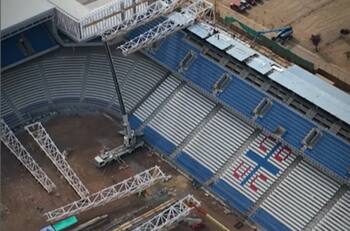 VIDEO | “Se acerca el día”: la UC mostró la última etapa de remodelación del Claro Arena