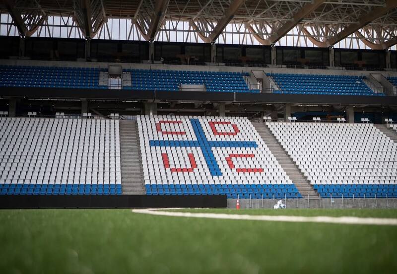 , el estadio de la Universidad Católica. Foto: @Cruzados_oficial.