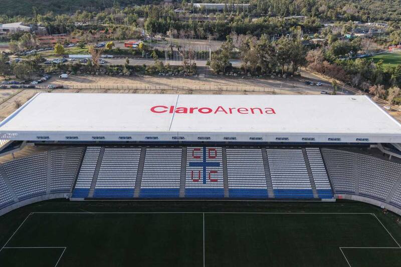 Claro Arena de Universidad Católica.