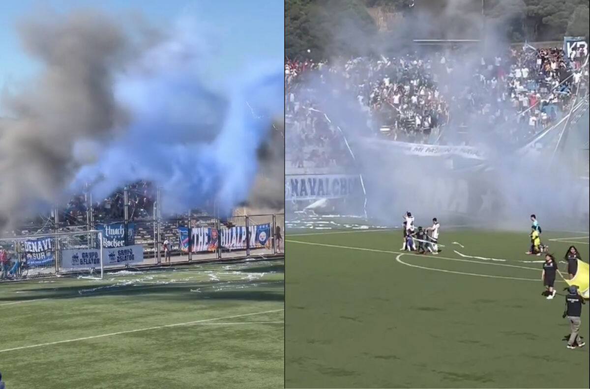 VIDEO | Con bombos y platillos: el espectacular ambiente que se vive en el Clásico Chorero