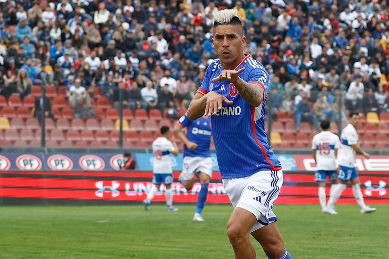 Clásico Universitario, Leandro Fernández, U. de Chile. Agencia Aton