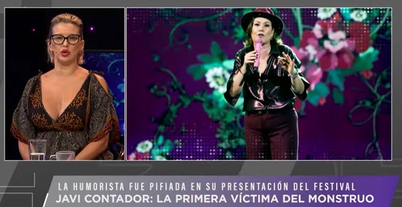 Claudia Schimdt analizó el fracaso de Javiera Contador. Créditos: Pantallazo Zona Latina