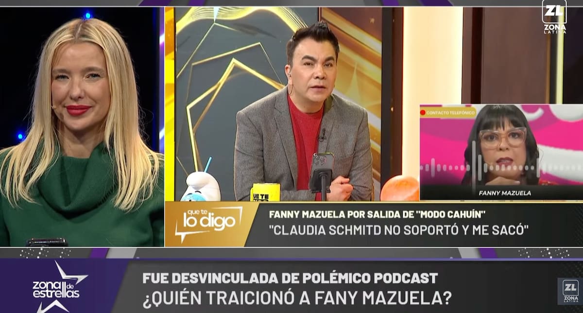La uruguaya respondió con todo a Fany Mazuela.