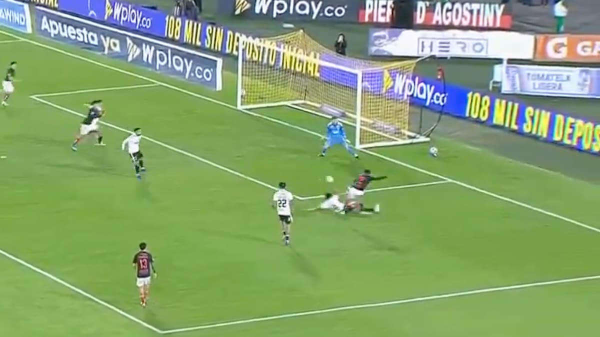 VIDEO | Claudio Aquino volvió de su lesión y se lució con tremendo gol contra Millonarios