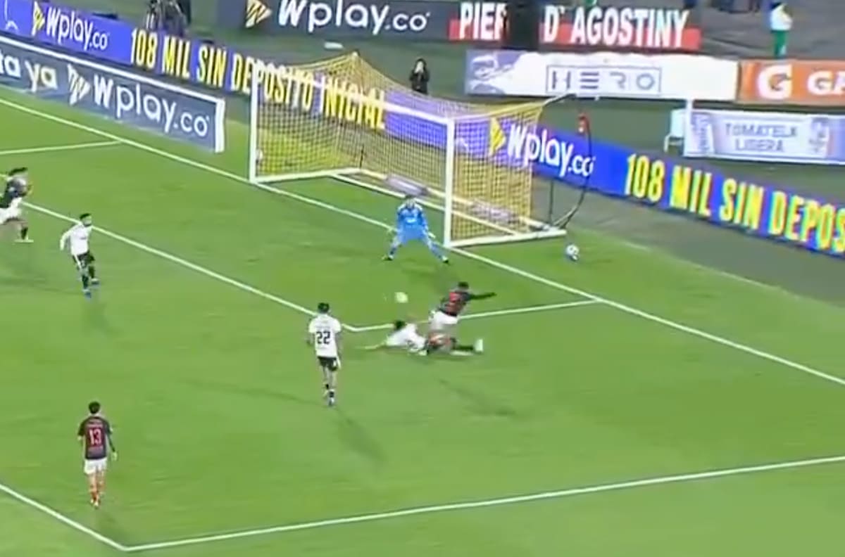 VIDEO | Claudio Aquino volvió de su lesión y se lució con tremendo gol contra Millonarios