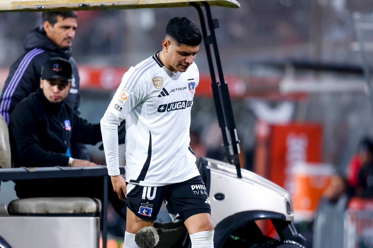 salió lesionado en Colo Colo.