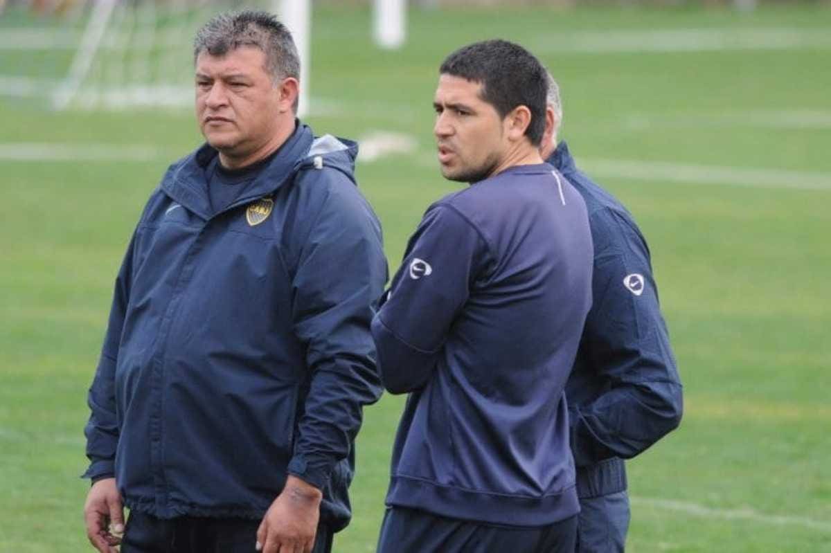 El Bichi coincidió con Román en Boca cuando era jugador.