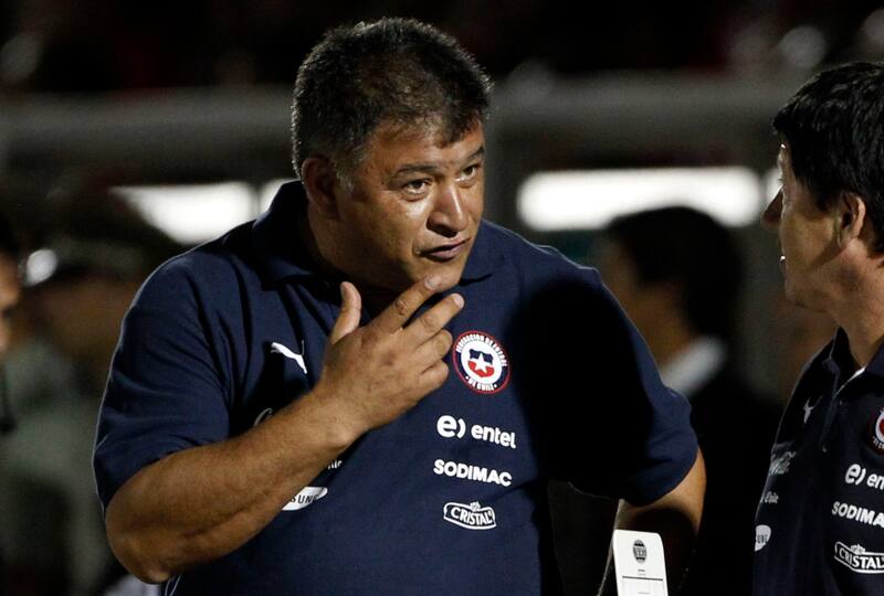 cuando era entrenador de La Roja.