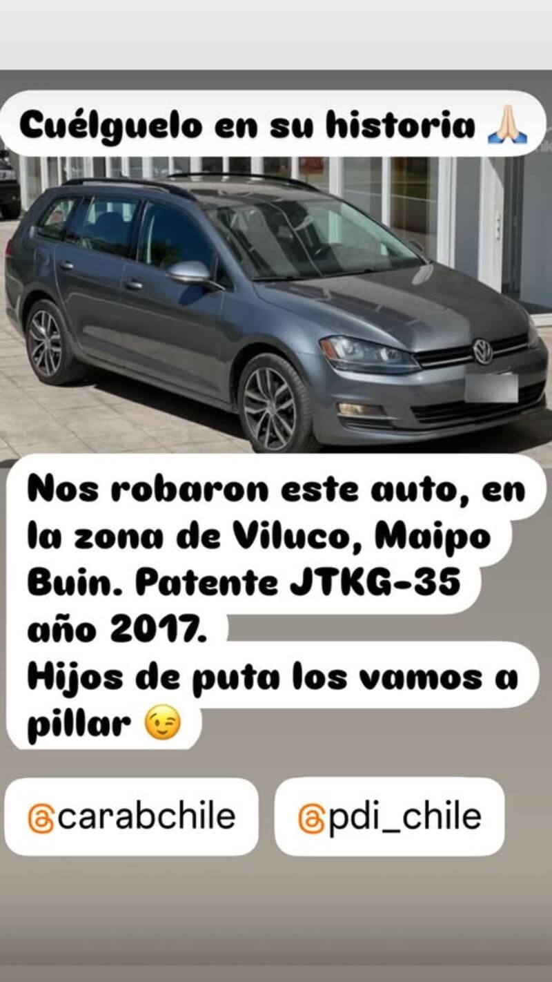 Lanzó una amenaza a los antisociales.