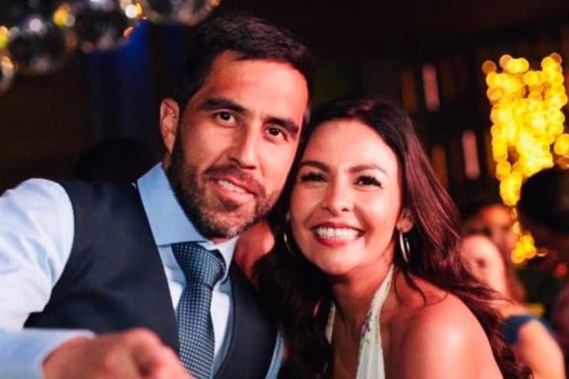 Claudio Bravo y Carla Pardo / Créditos: Instagram