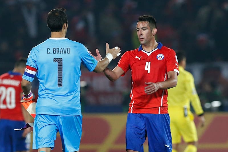 La Selección Chilena del histórico logro en la Copa América de 2015.
