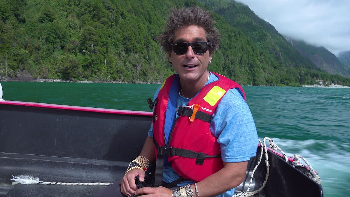 Claudio Iturra en "La Ruta de la Patagonia"