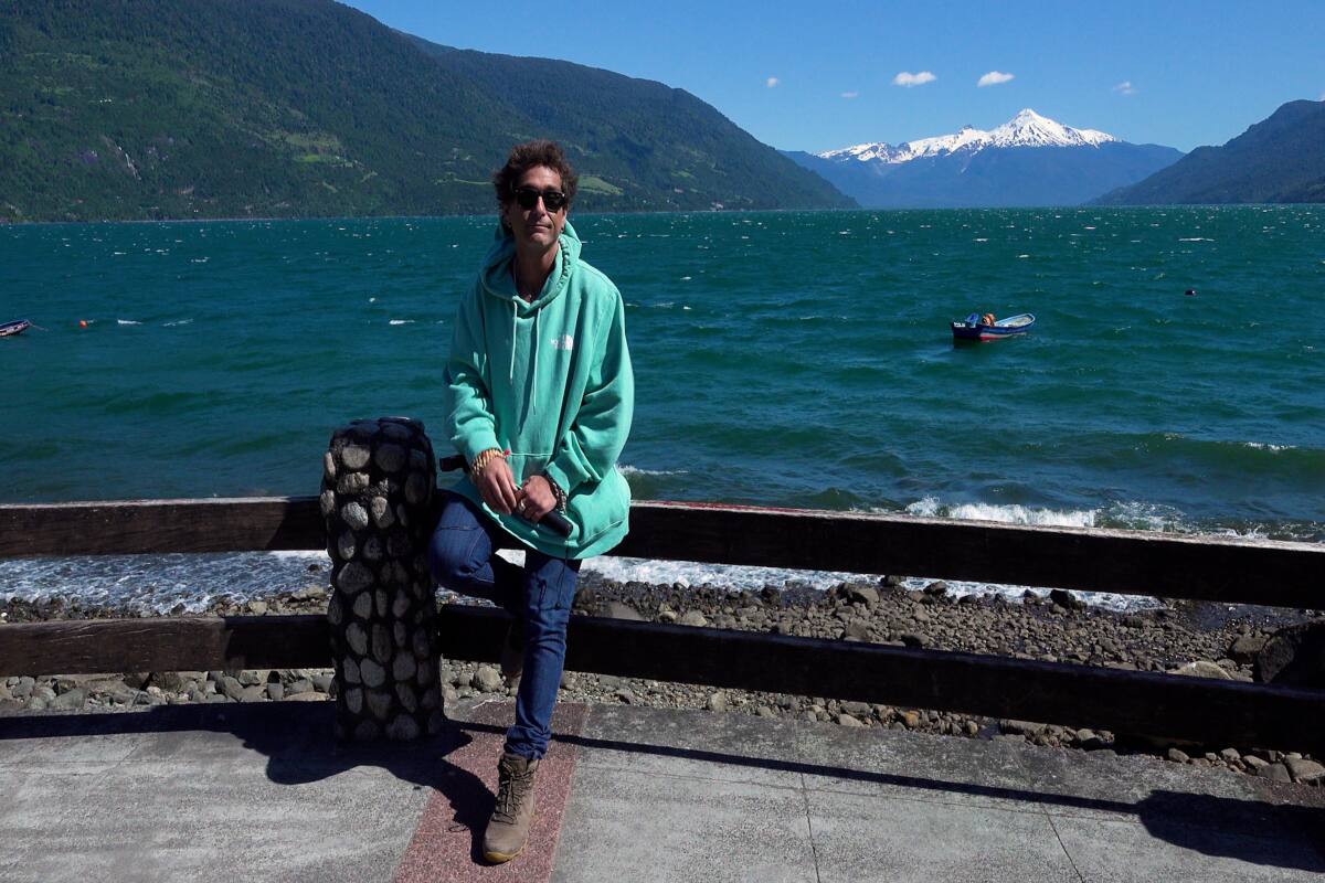 en su último viaje, “La ruta de la Patagonia”