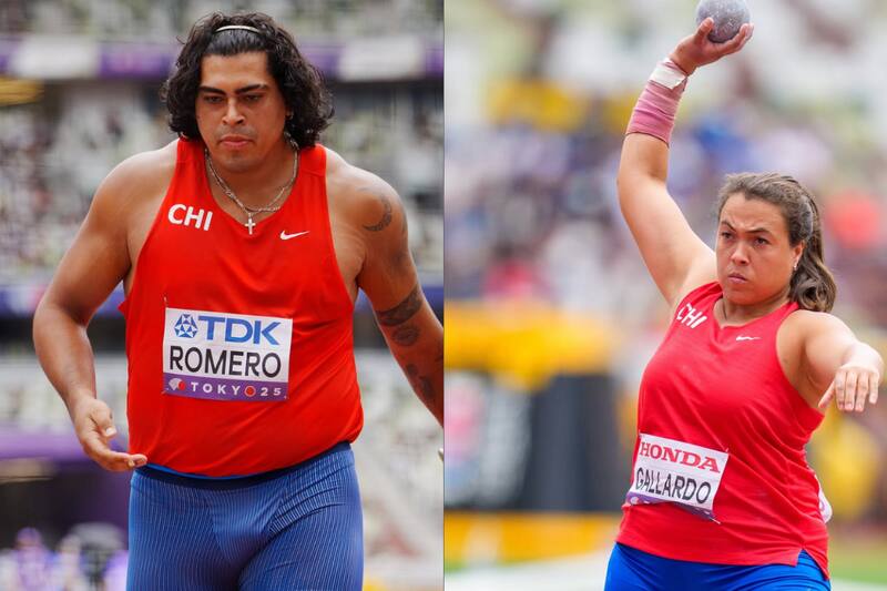 durante su presentación en el Mundial de Atletismo Tokyo 2025. Foto: Team Chile