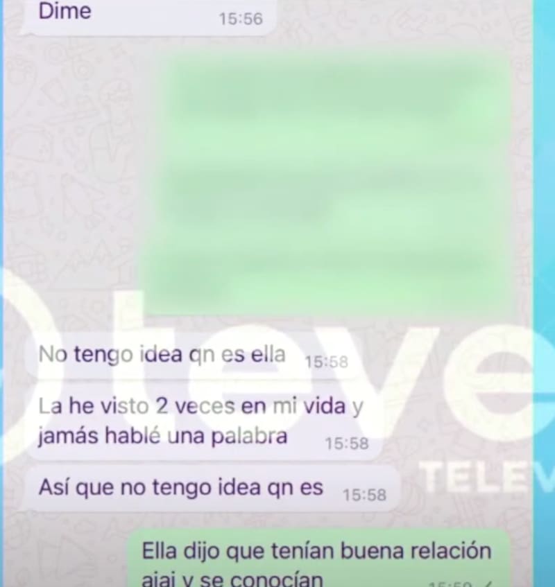 Claudio Valdivia desconoció tener una relación cercana con Maite Orsini.