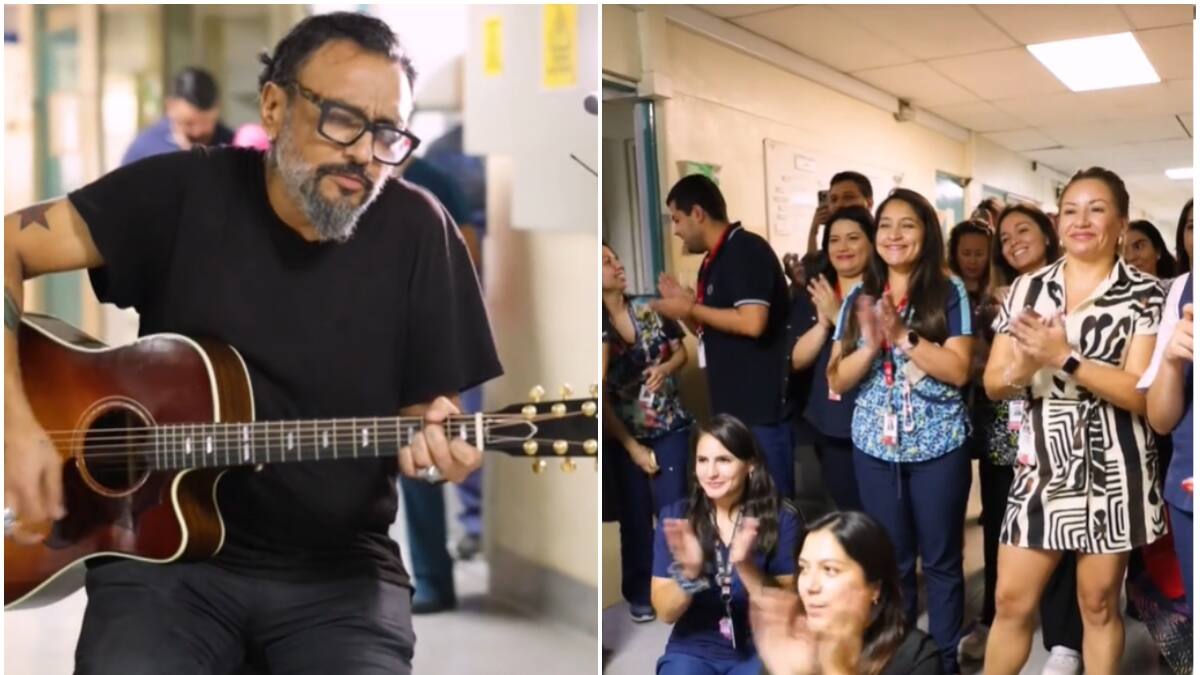 VIDEO | El hermoso y musical agradecimiento de Claudio Valenzuela a los funcionarios de la Posta Central