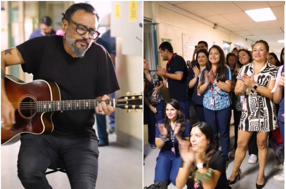VIDEO | El hermoso y musical agradecimiento de Claudio Valenzuela a los funcionarios de la Posta Central