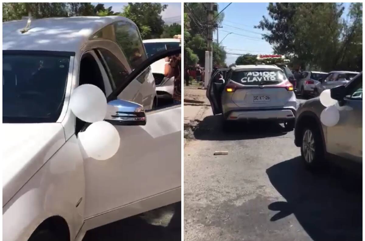 “Adiós Clavito”: La emotiva caravana que se armó para despedir a Hernán Godoy