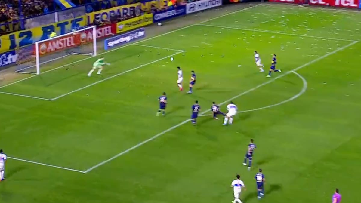 VIDEO | ¡Lo gritaron con todo! Así relató la TV argentina el golazo de Clemente Montes contra Boca Juniors