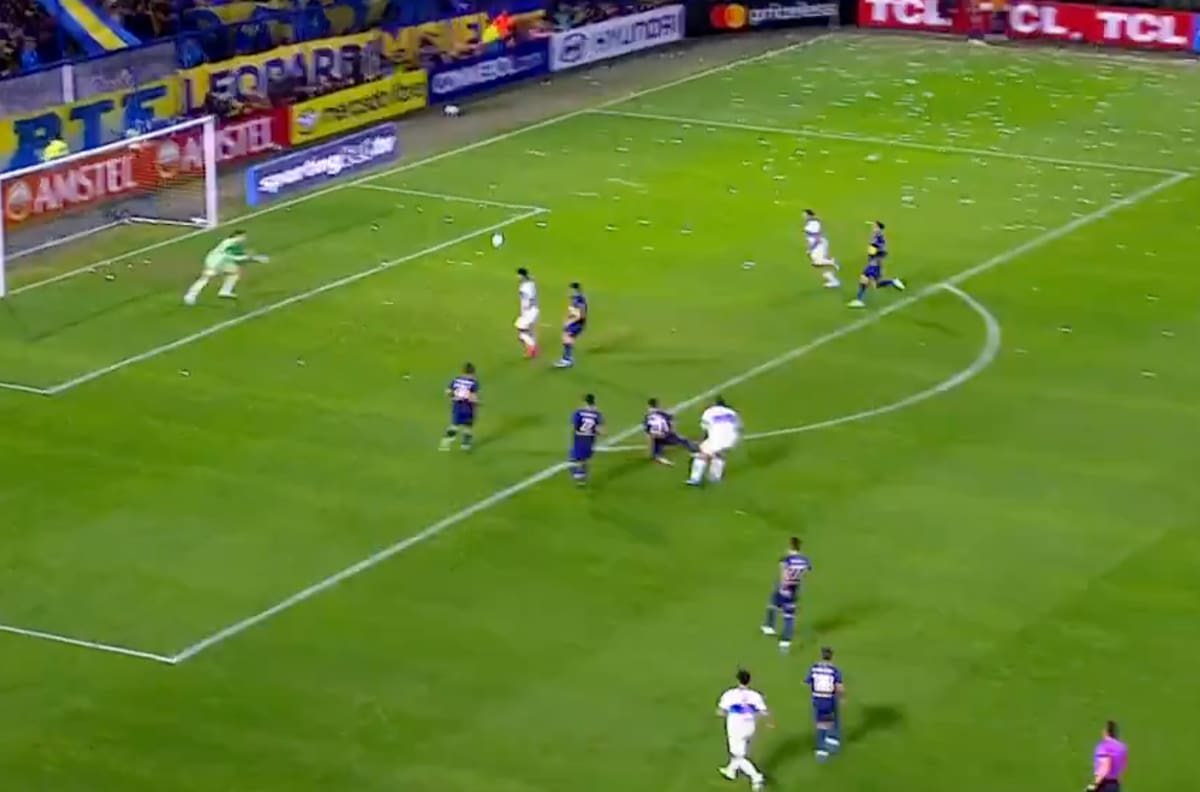 VIDEO | ¡Lo gritaron con todo! Así relató la TV argentina el golazo de Clemente Montes contra Boca Juniors