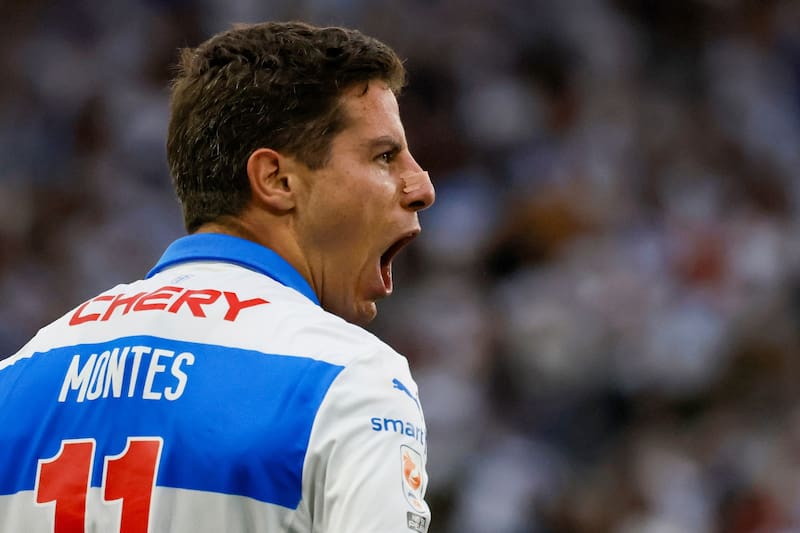 Universidad Católica se quedó con el triunfo por 2-1 ante Unión La Calera. Foto: Aton.