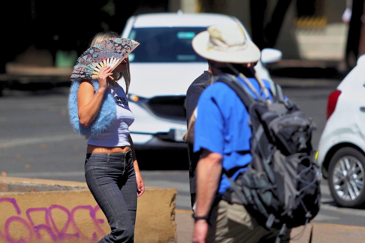 Las temperaturas bajarían este fin de semana en Santiago. Créditos: Aton Chile.