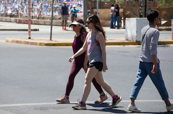 Más de 34 °C: Este será el día más caluroso de la semana en la Región Metropolitana de Santiago