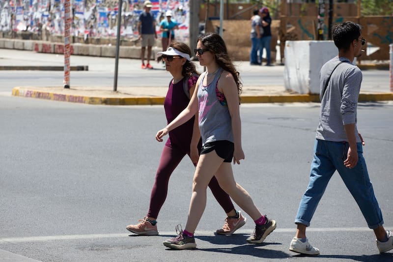 La DMC confirmó ola de calor en la capital.
Créditos: Aton.