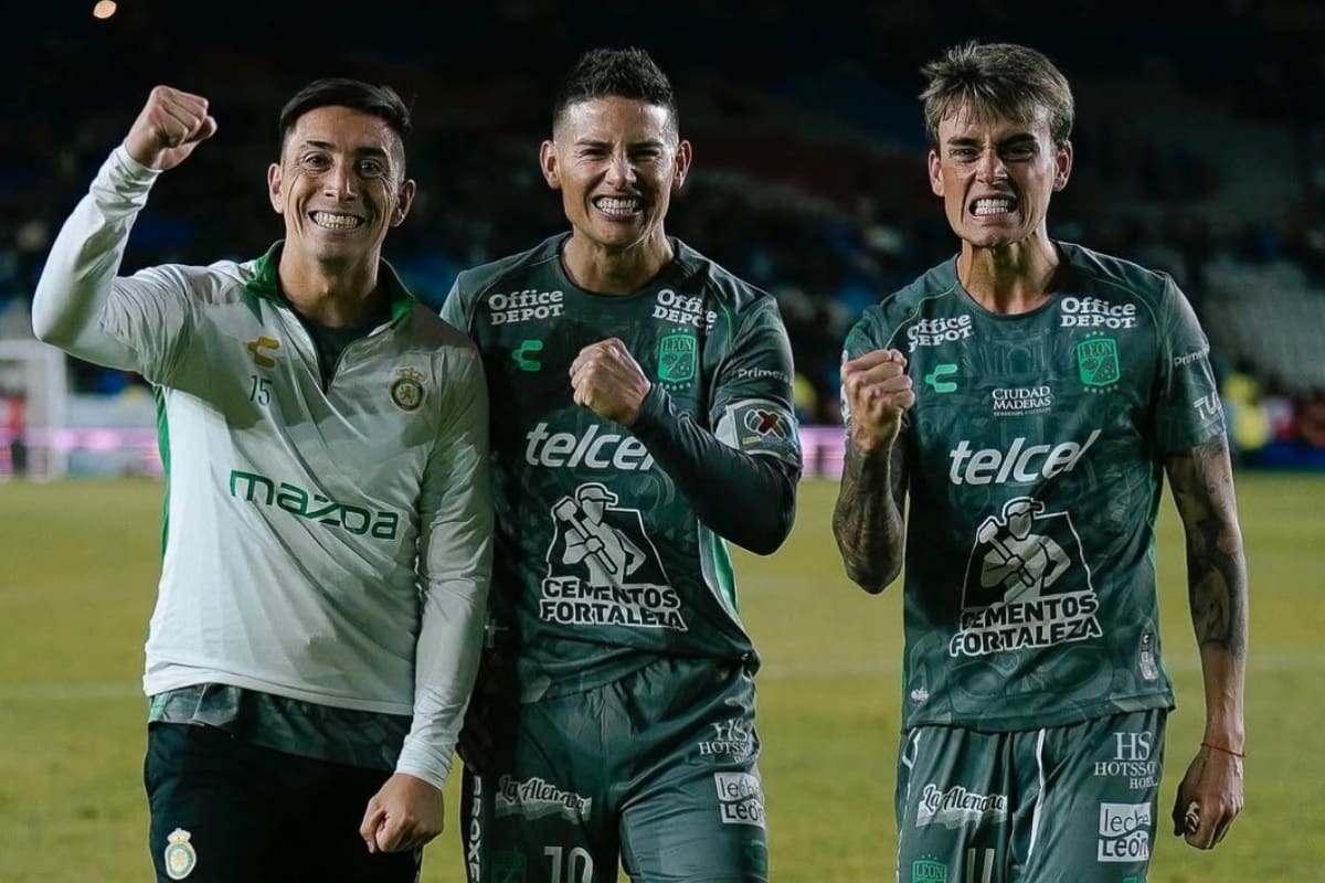 James Rodríguez no renovará su contrato con el elenco mexicano para 2026. Foto: Club León.