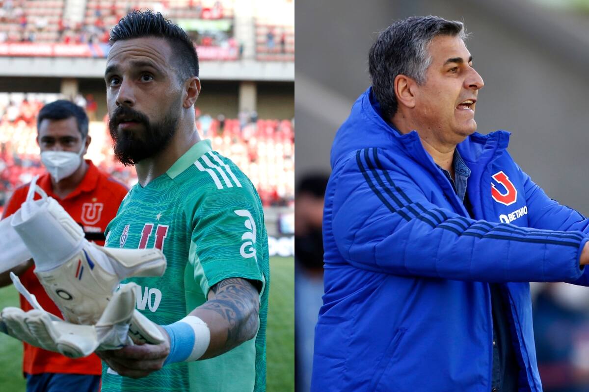 Hernán Galíndez y Santiago Escobar en la U.