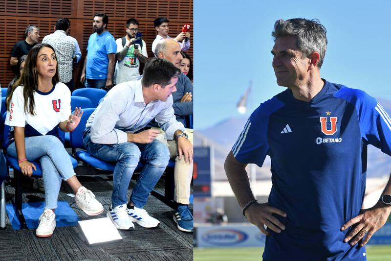 La plana mayor de Azul Azul y Mauricio Pellegrino.