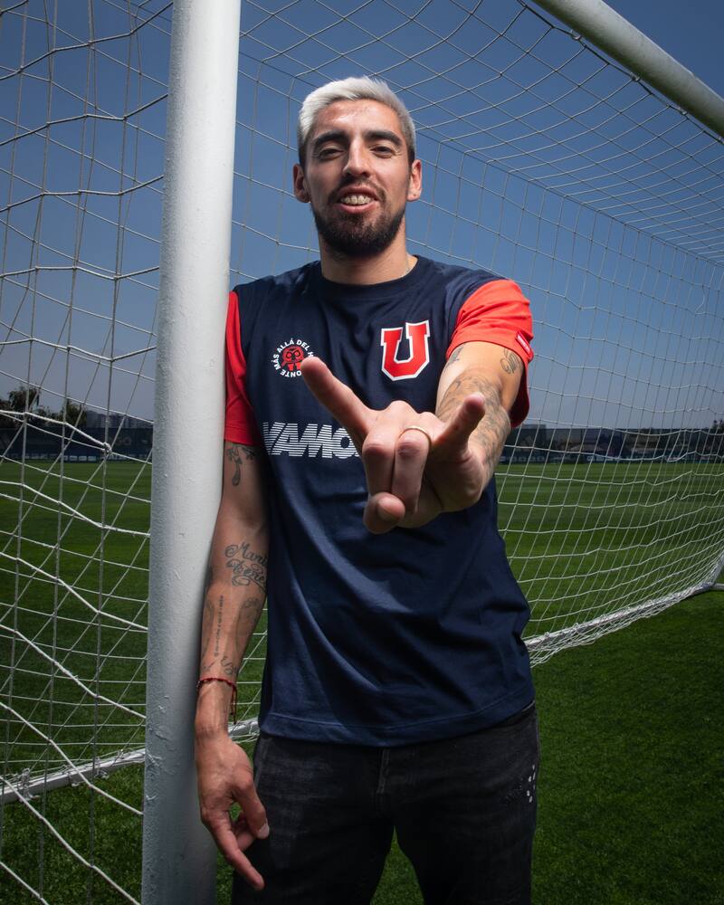 Gabriel Castellón es el nuevo refuerzo de los azules.