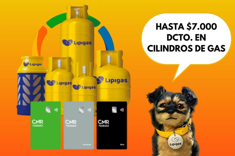 Recibe este increíble descuento en cilindros de gas.