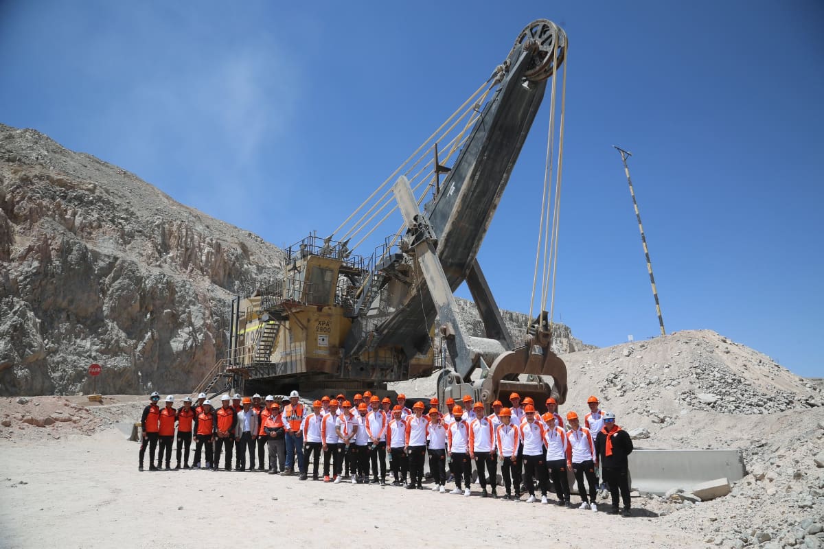 retomó los lazos formales con Codelco tras 10 años. (Foto: @Cobreloa_SADP)