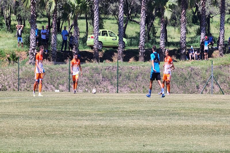 Cobreloa perdió 2-1 y empató 2-2 en los amistosos contra Racing de Córdoba. Foto: En La Línea Deportes