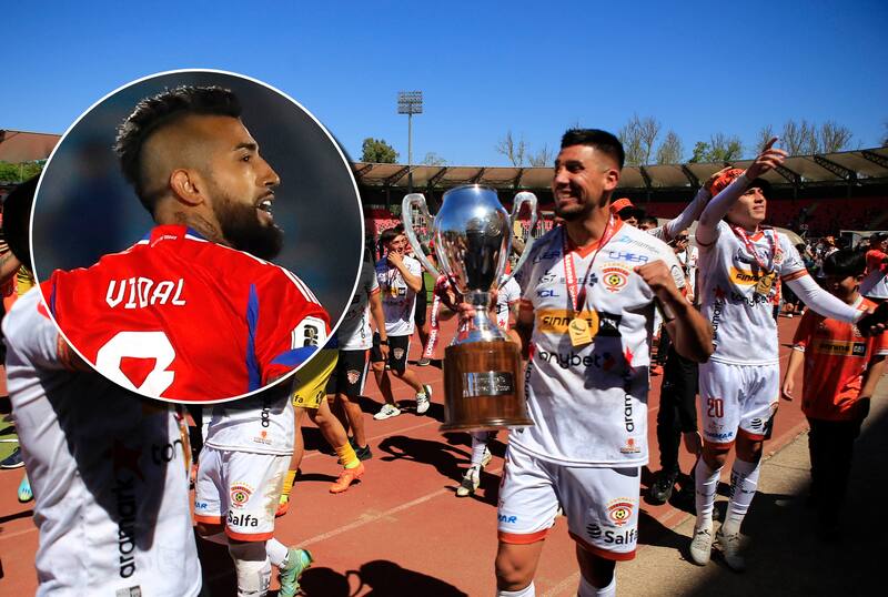 recibió un afectuoso mensaje de Arturo Vidal tras ascender a Primera División