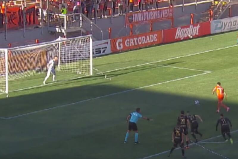 no pudo abrir el marcador ante San Luis en el primer tiempo