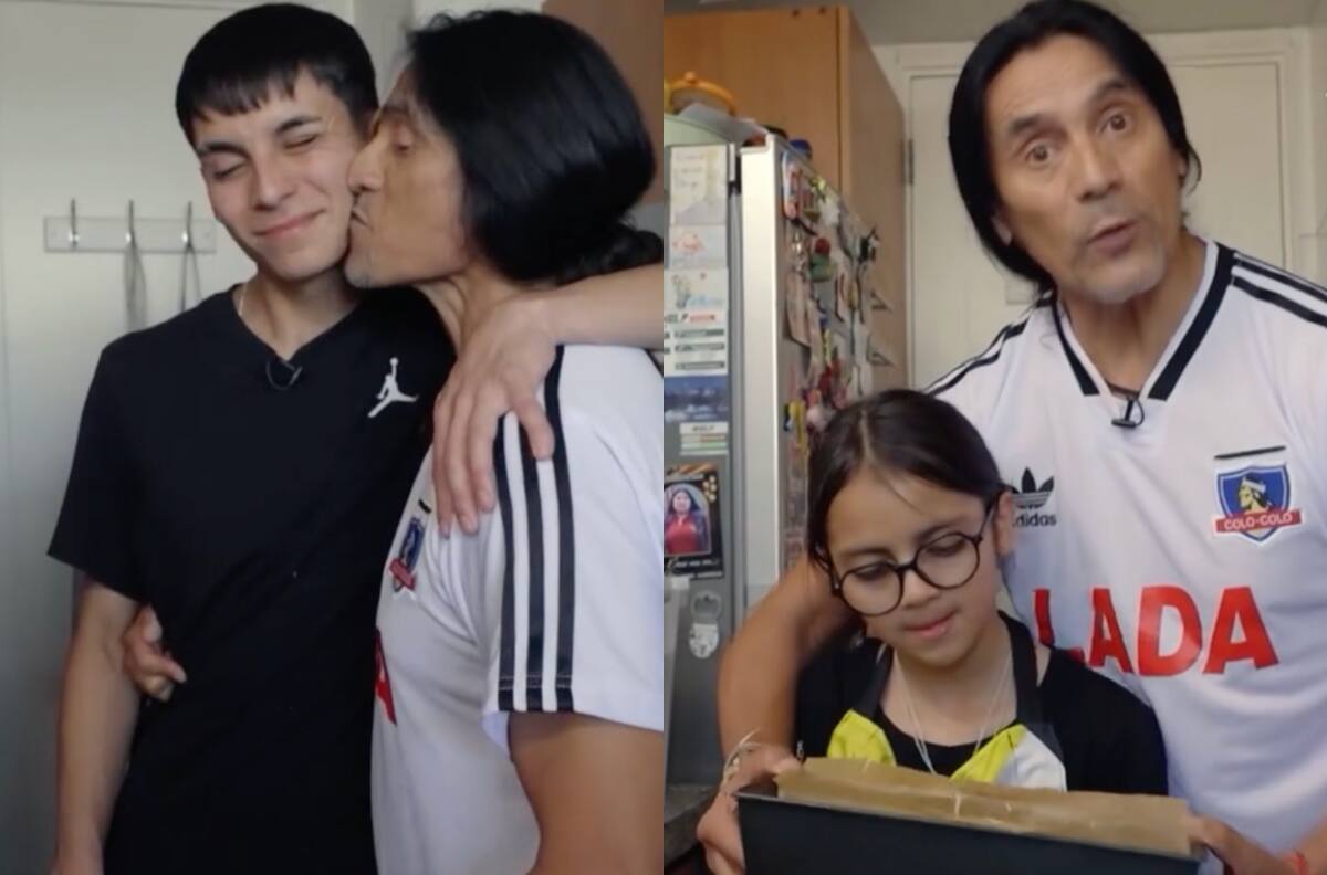Coca Mendoza presentó a sus dos hijos menores, Vicente y Alejandra, en La Divina Comida