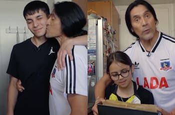 Coca Mendoza presentó a sus dos hijos menores, Vicente y Alejandra, en La Divina Comida