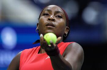 Conmoción en el US Open: Coco Gauff estalló en llanto en pleno partido