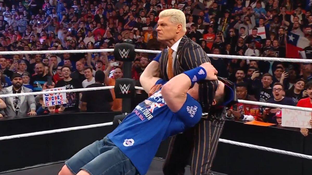 Choque de titanes: Cody Rhodes y John Cena encienden la previa de WrestleMania 41