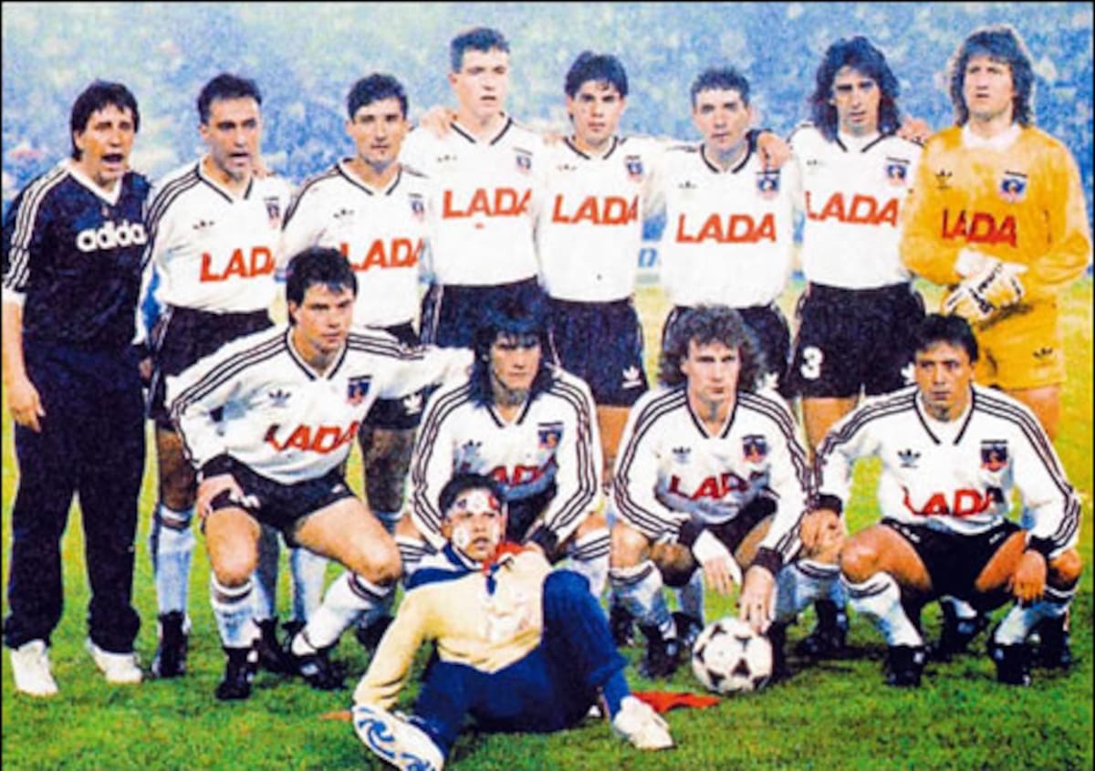 El equipo del Cacique que disputó la fina de la Copa Libertadores ante Olimpia de Paraguay.