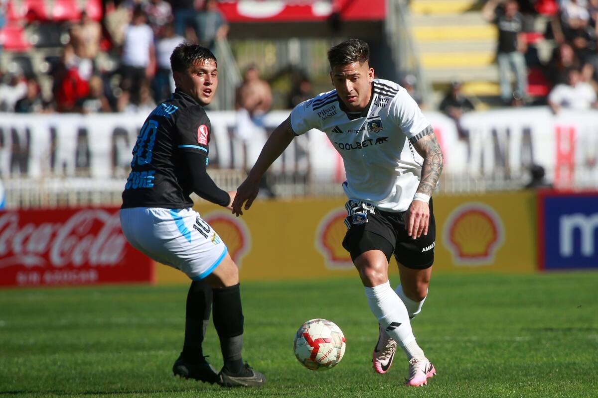 ante Magallanes por la final ida de la Copa Chile en Talca. Foto: Aton.