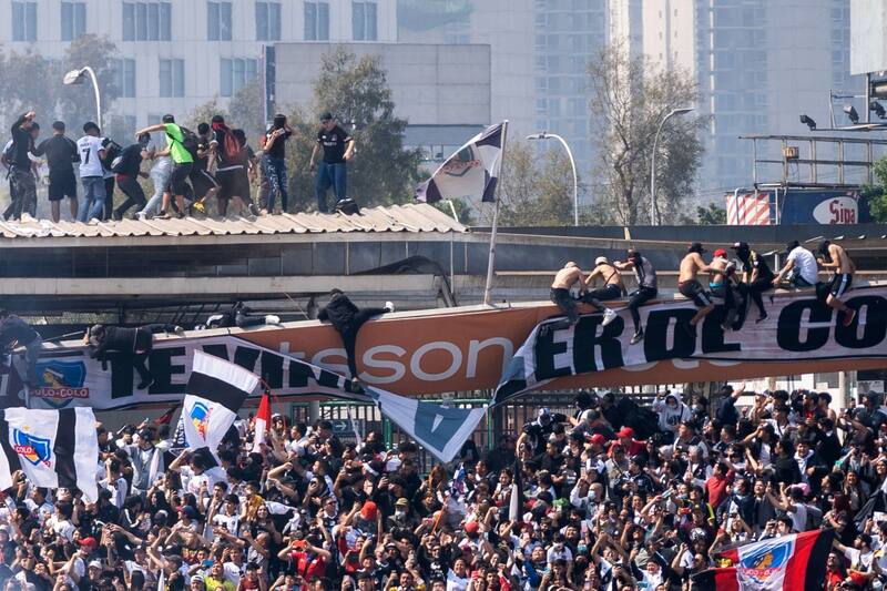 Colo Colo solicitará realizar el polémico "Arengazo". Foto: Agencia Aton.