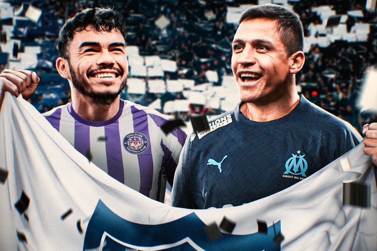 El saludo que la Ligue 1 les dedicó a los albos. Foto: Ligue 1.